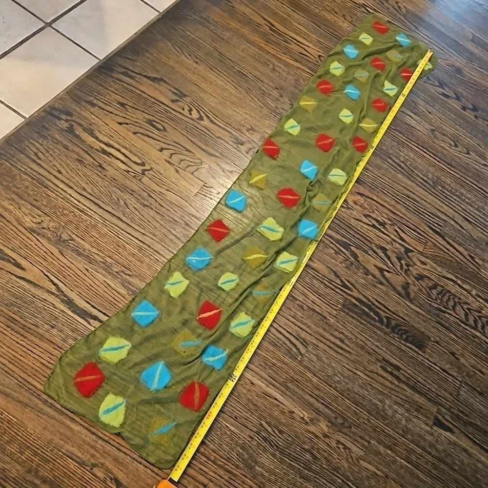 Scarf Handcrafted Wool and Silk NWT 69